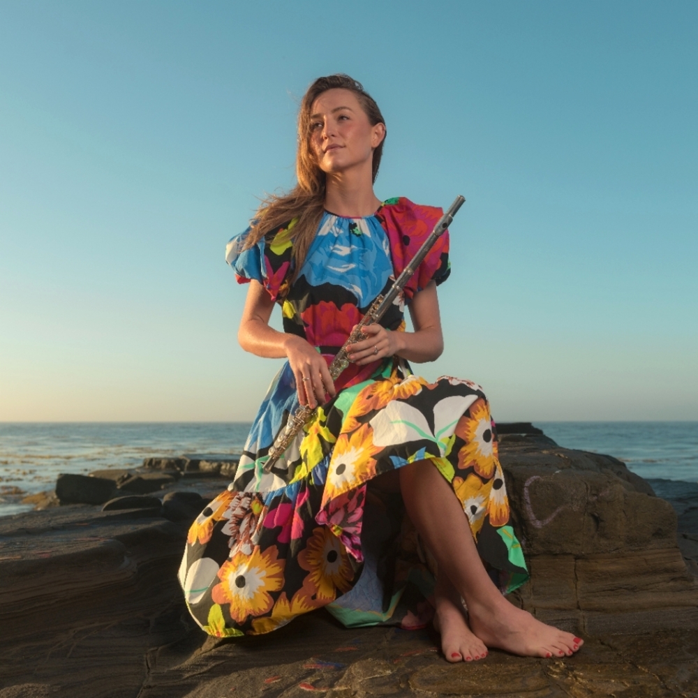 Like New | Floral Puff Sleeve Cotton Dress Christopher John Rogers Collab